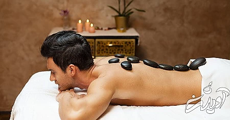 ماساژ با سنگ داغ در درمان درد ها به خصوص درد کمر مؤثر است آموزش ماساژ سنگ داغ, نحوه استفاده از سنگ ماساژ, مزیت های ماساژ سنگ داغ